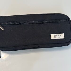 Angoo Design by hvomo Black large Pencil case.